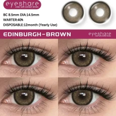 EYESHARE Edinburgh Brown Natural Fashion Lens | Lomofei