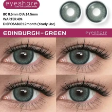 EYESHARE Edinburgh Green Stylish Color Contact Lens | Lomofei