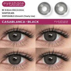 Eyeshare Casablanca Black Eye Enhancement Lens