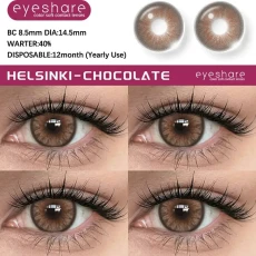 Eyeshare Helsinki Chocolate: Deep Cocoa Elegance for Your Eyes