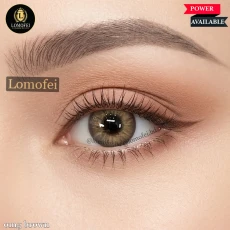 EYESHARE OMG Brown - Natural Brown Power Contact Lens | Lomofei