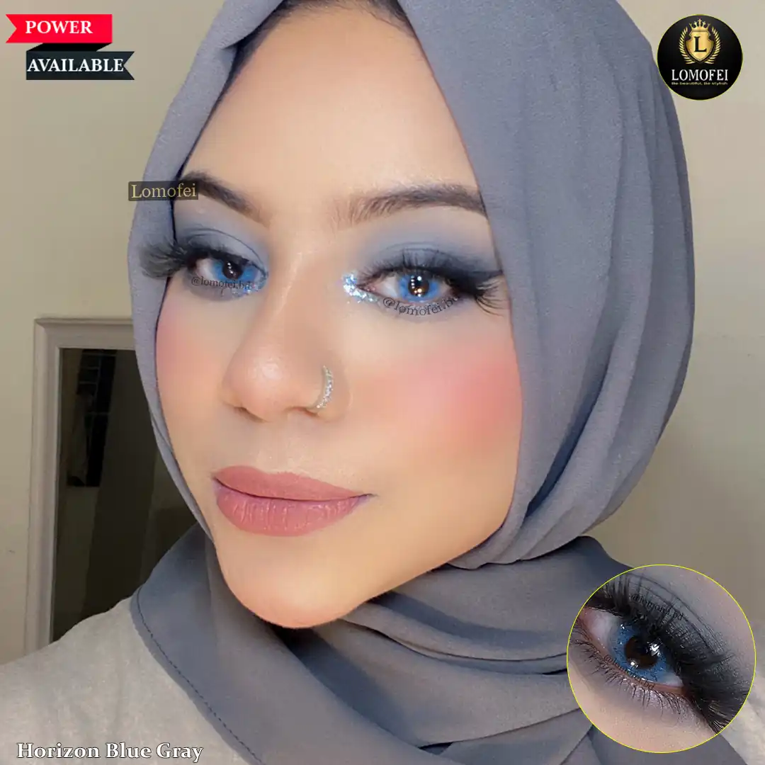 Bella Elite Horizon Blue Gray | Prescription Contact Lens