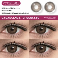 Eyeshare Casablanca Chocolate Daily Wear Lens