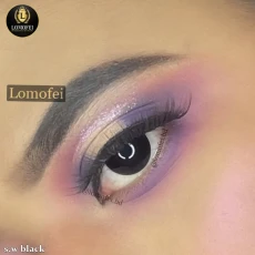 Bella Snow White Black | Colour Eye Lens