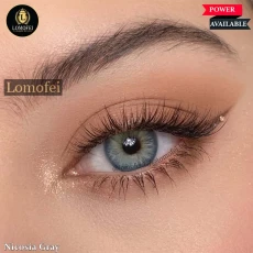 EYESHARE Nicosia Gray Power Contact Lens - Best for Daily Use | Lomofei BD