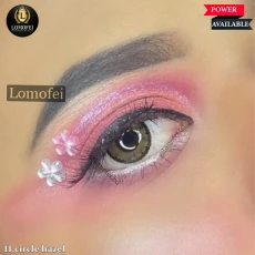 Bella Highlight Circle Hazel | Prescription Contact Lens