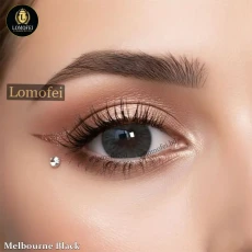 Ksseye Melbourne Black Natural Contact Lenses