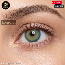 EYESHARE Los Angeles Green Prescription Color Lens (With Power) BD | Lomofei